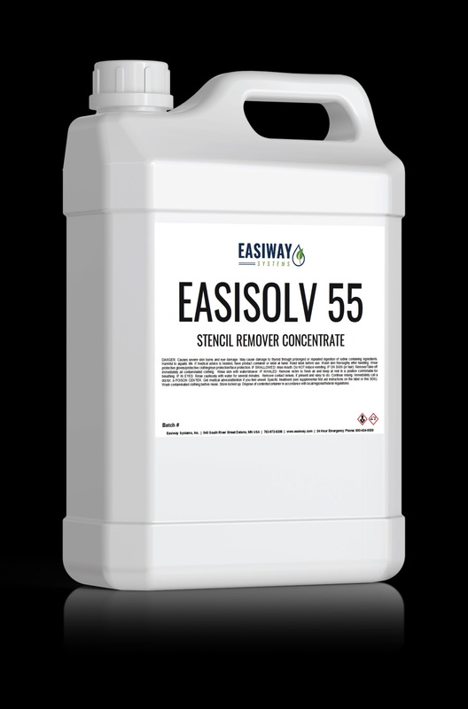 EASIWAY EASISOLV 55 STENCIL REMOVER CONCENTRATE (1:30/55